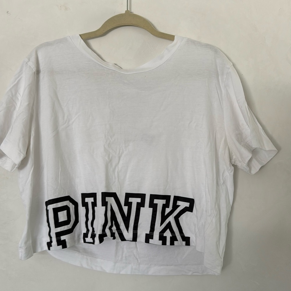 PINK crop top Medium